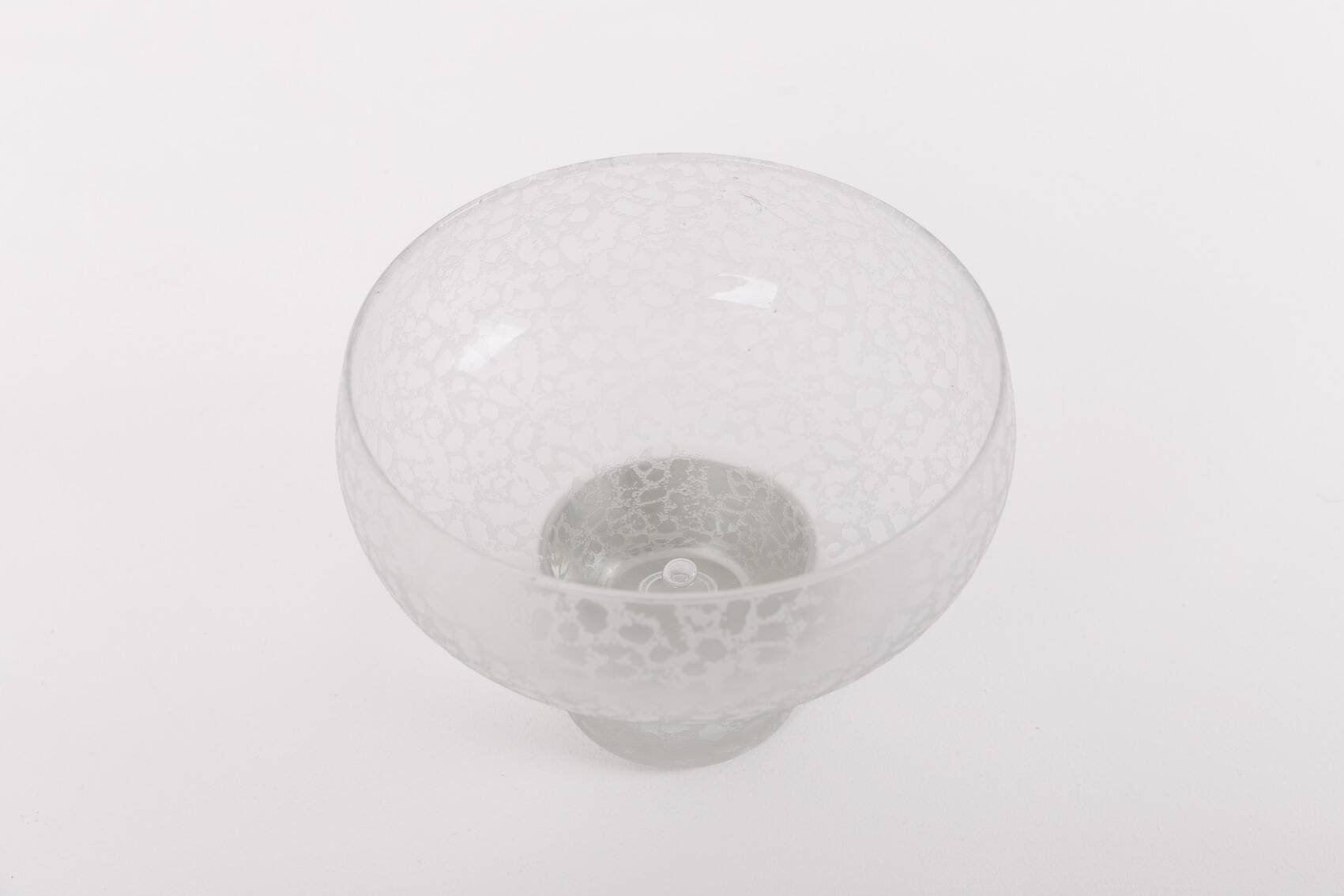 Italian design crystal bowl from 1980’s