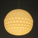 Vintage pendant lamp Aloys F. Gangkofner for Erco, plastic sphere