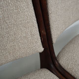 Set of four teak chairs, Danish design, 1970s, designer: Johannes Andersen