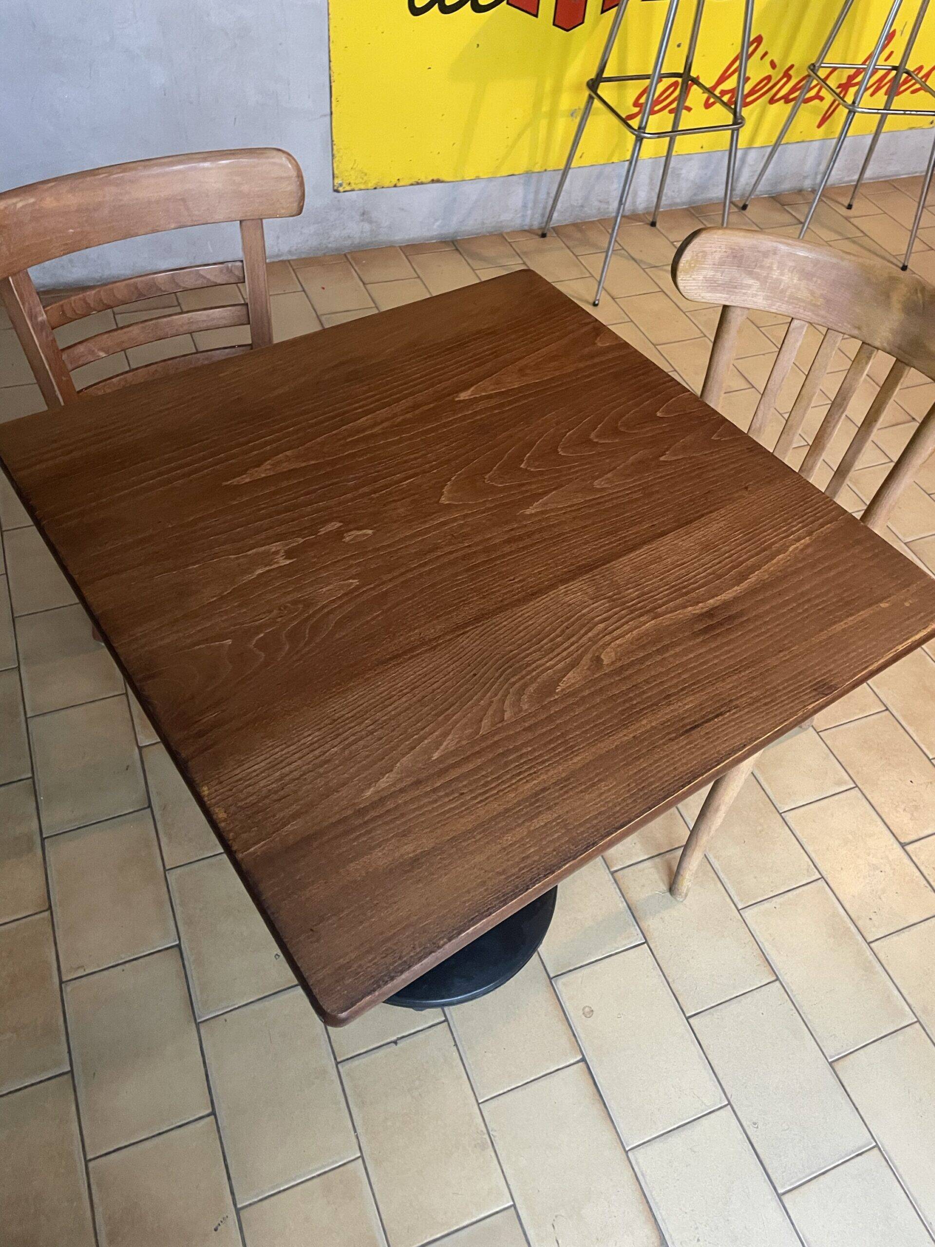 Authentic bistro table