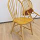 Vintage Windsor Style Dining Chair: Rustic Farmhouse Kitchen