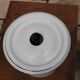 White enamelled bucket
