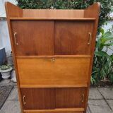 Oak secretary desk, 1960