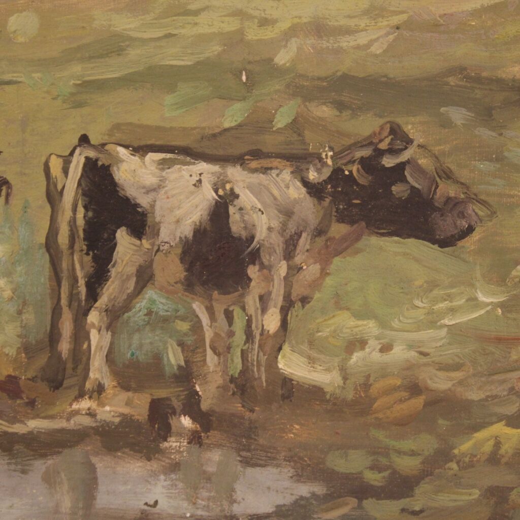 Paysage signé du 20ème siècle