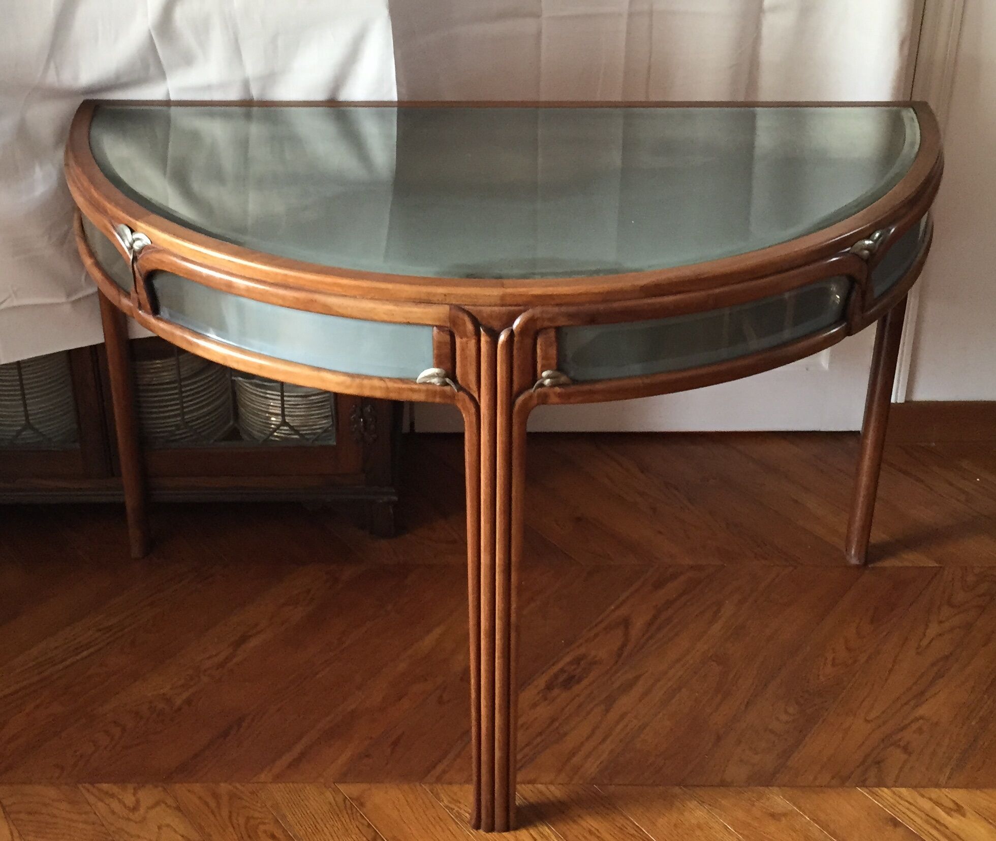 Console half moon Art Deco