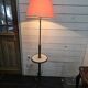 Napoleon III floor lamp in bronze and brass