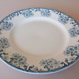 Longwy ironstone cake dish "Daisies"
