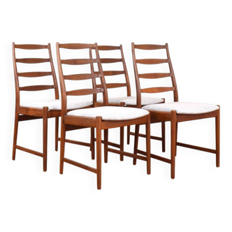 Mid-Century Danish Teak Dining Chairs by T. Afdal for Vamo, 1960s, Set of 4
