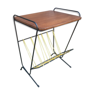 Magazine rack table scoubidou 50s