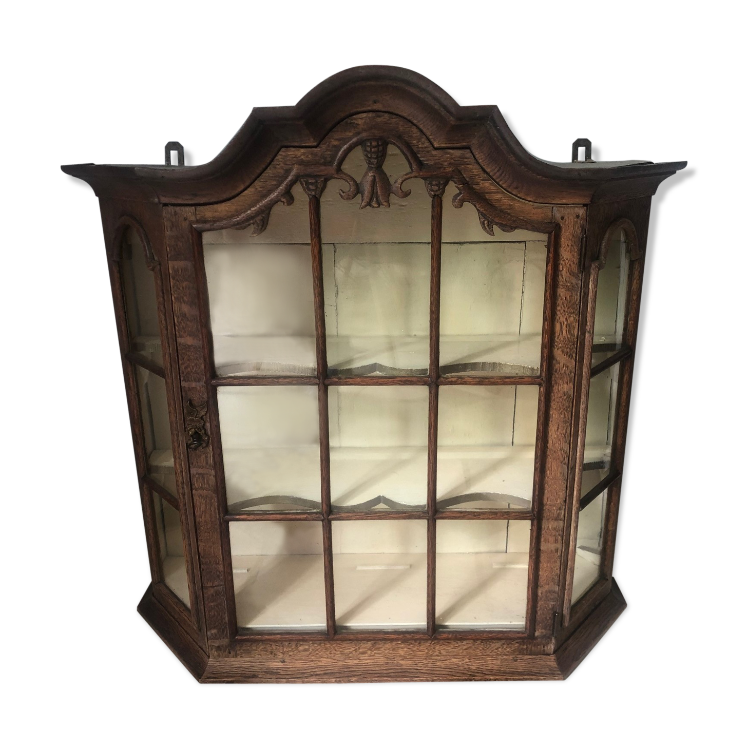 Vitrine murale style Louis XV