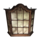 Vitrine murale style Louis XV