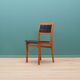 Set of four beech chairs, Danish design, 1970s, production: Denmark