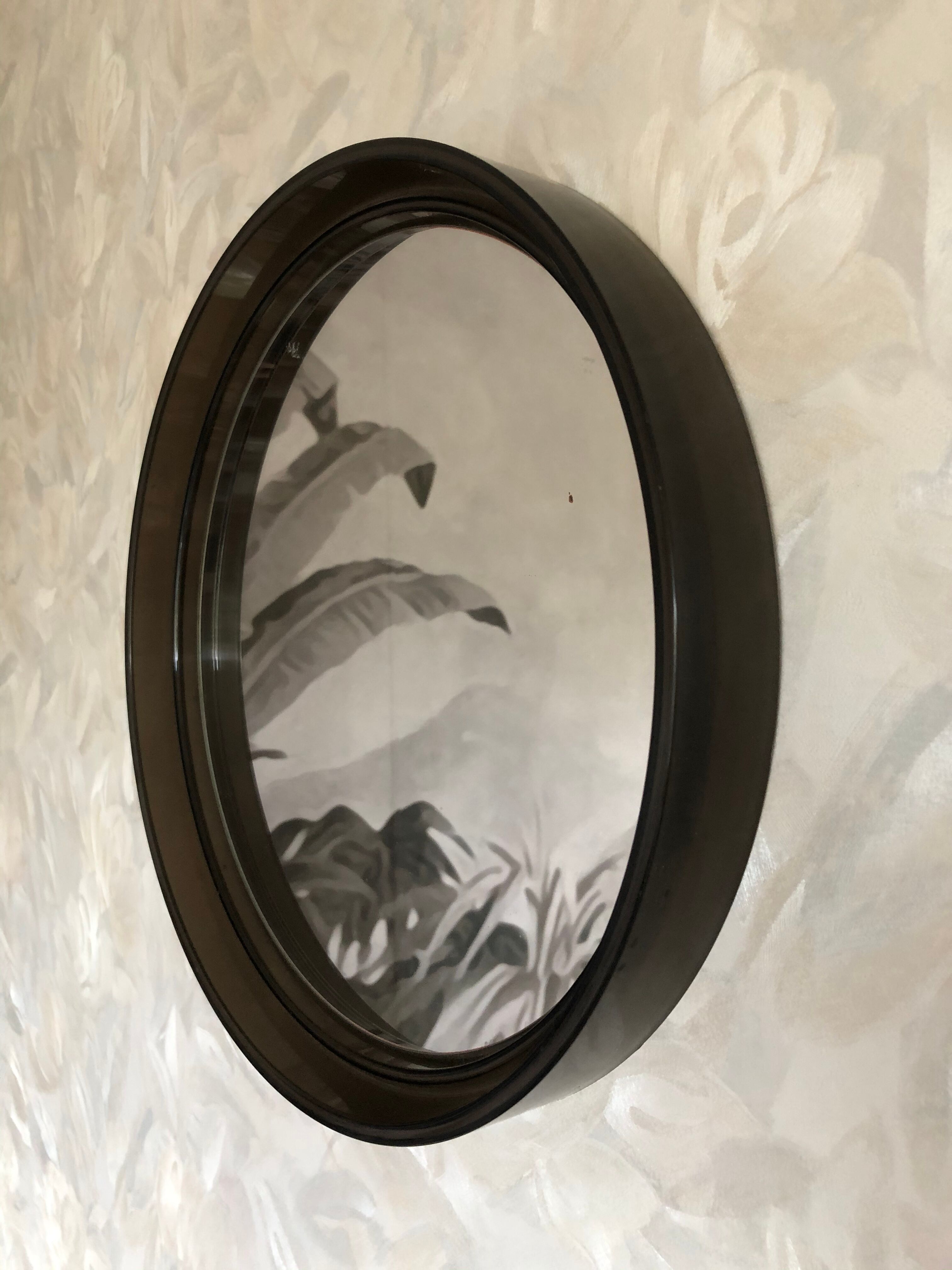 70s round mirror - 40cm