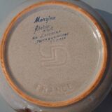 Soupière décor Morzine Art workshop of Lorraine Sarreguemines France