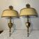 Large pair of wall sconces from the 20th century
