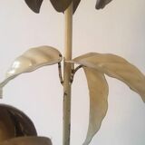 Gilded flower floor lamp,1960s-1970s