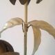 Gilded flower floor lamp,1960s-1970s