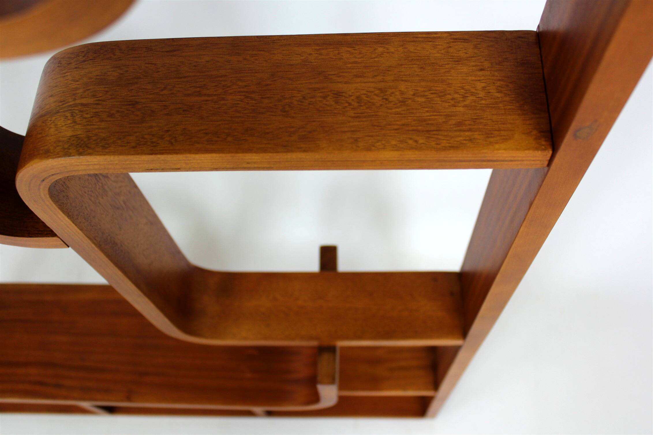 Restored Mid-Century Room Divider by L. Volak for Drevopodnik Holesov, 1960s