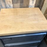 Storage valve cabinet Atal industrial shoe, metal wood