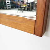 Teak mirror by Aksel Kjersgaard, Denmark 1960's