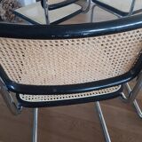 4 chairs cesca marcel breuer