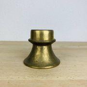Bougeoir laiton doré style scandinave, vintage