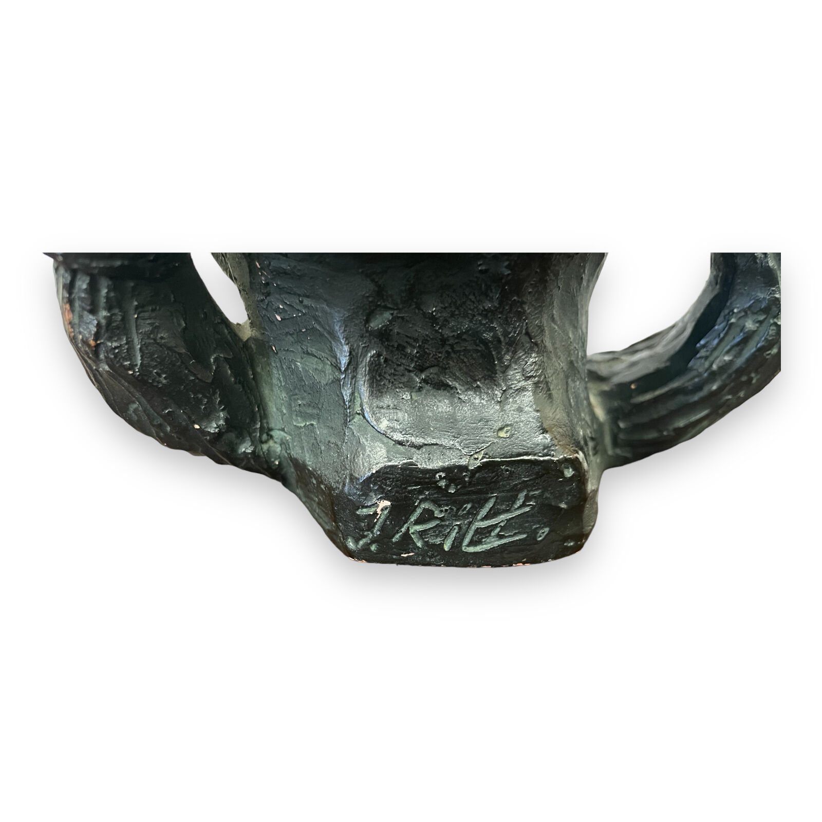 Terracotta sculpture signed J. Ritt ref 360.006
