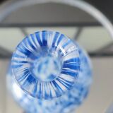 Blown glass bottle, Clichy glassworks, 20th century