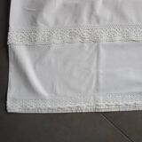 Old sheet - embroidery: 260x210cm