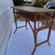 Rattan desk