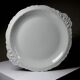 Large serving dish in fine white Limoges porcelain, vintage/antique