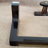 Towel rack and vintage bathroom bathrobe holder
