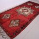 Burgundy Vintage Moroccan Rug 160 x 350 cm - Berber Wool Rug - Handmade rug