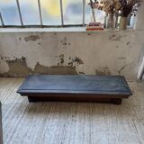 Old XL Napoleonic oak glass bookcase, 19th century