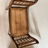 Cane armchair