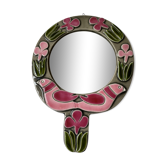 Mithé espelt ceramic mirror 1960