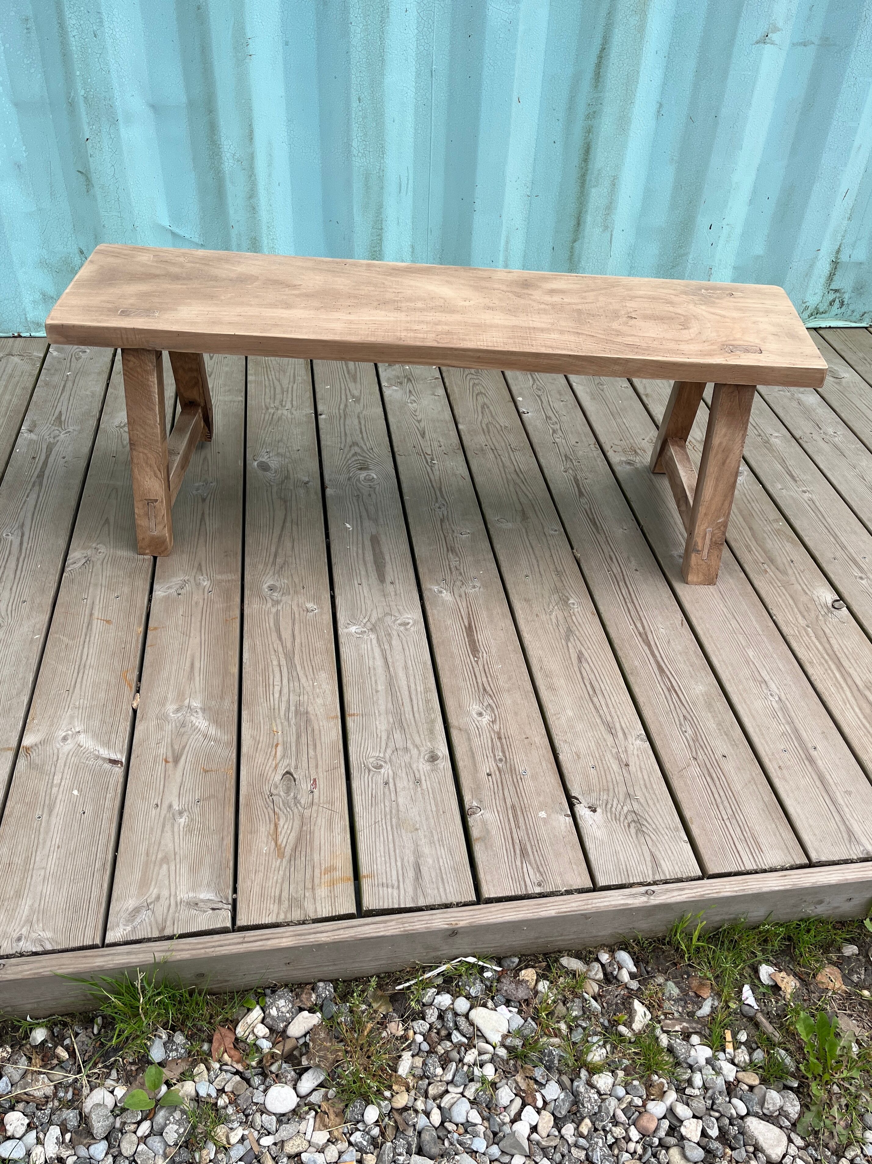 Oak bench