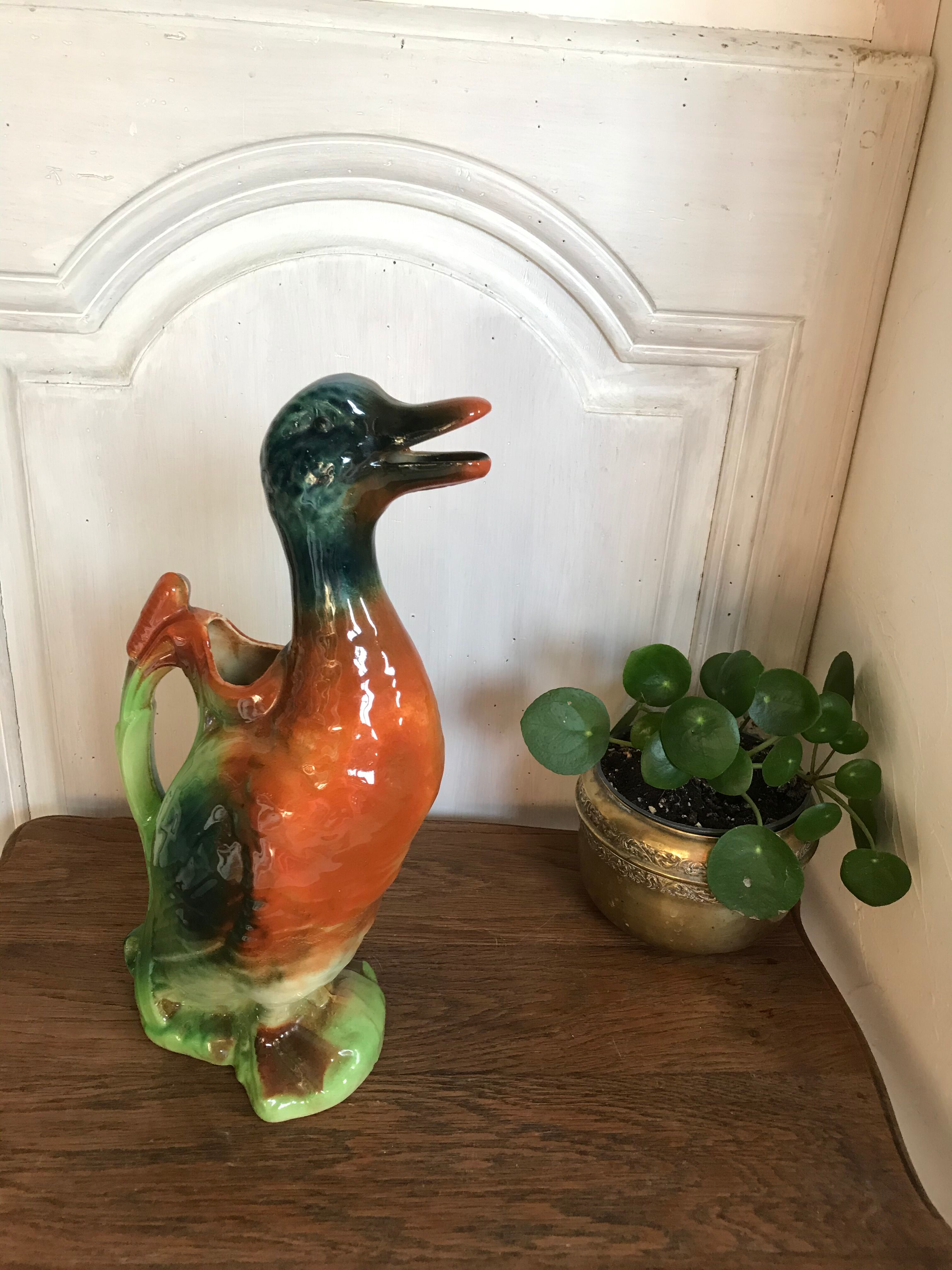 Vintage ceramic pitcher