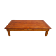 Rustic farm coffee table 3 drawers -1m72