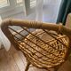 Chaise vintage en rotin