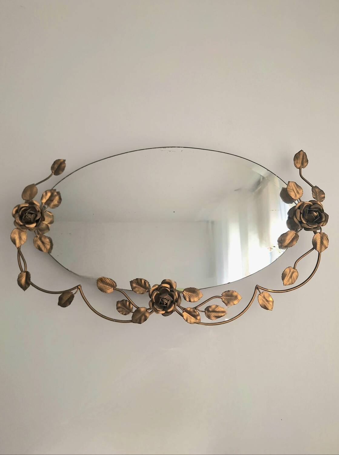Large Art Deco Mirror, Retro Vintage Decoration