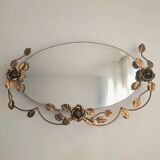 Grand Miroir Art Deco, Décoration Retro Vintage