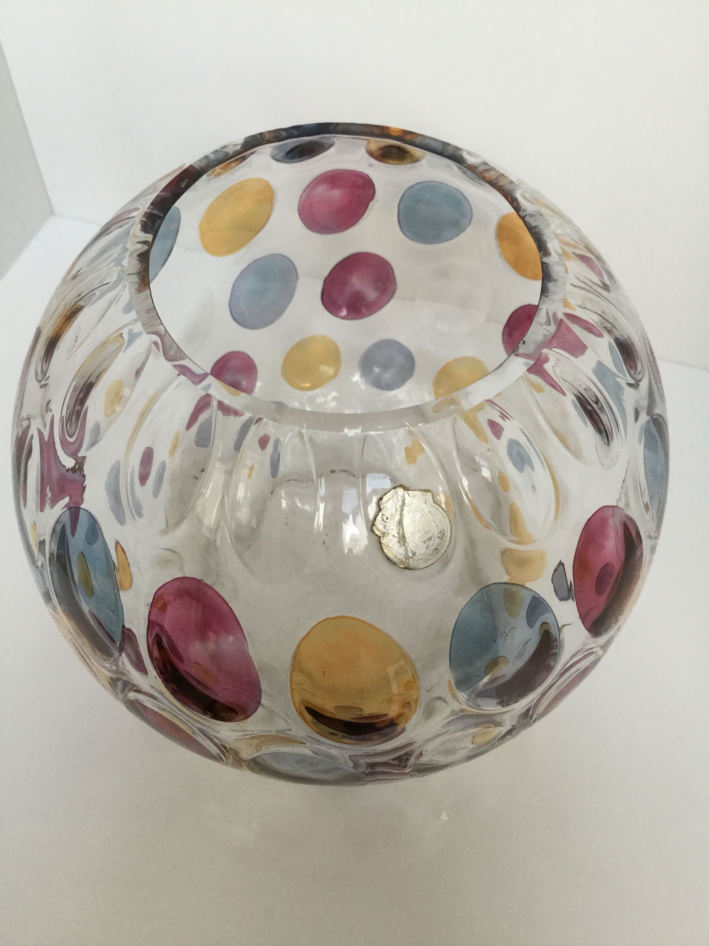 Bohemian vase from Czechoslovakia