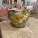 Citron de St Clément earthenware cache pot