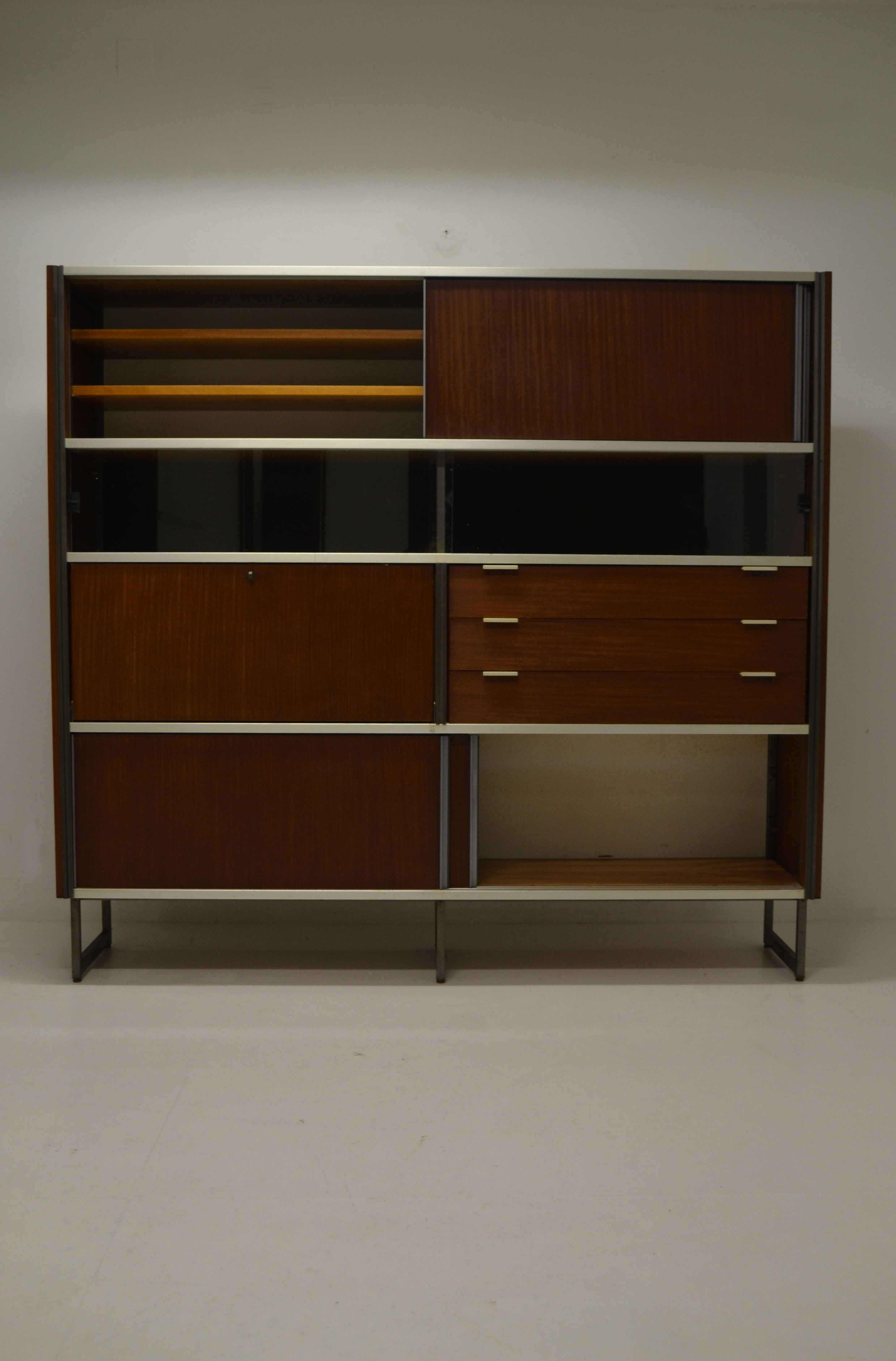 EFA bookcase with writing desk by George Frydman