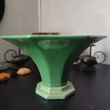 Coupe François Chatain céramique vert émeraude