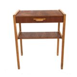 Scandinavian teak bedside table, Sweden, 1960s