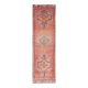 3x11 Pale Orange & Vintage Runner Rug, Handmade Orientel Runner, 96x338Cm