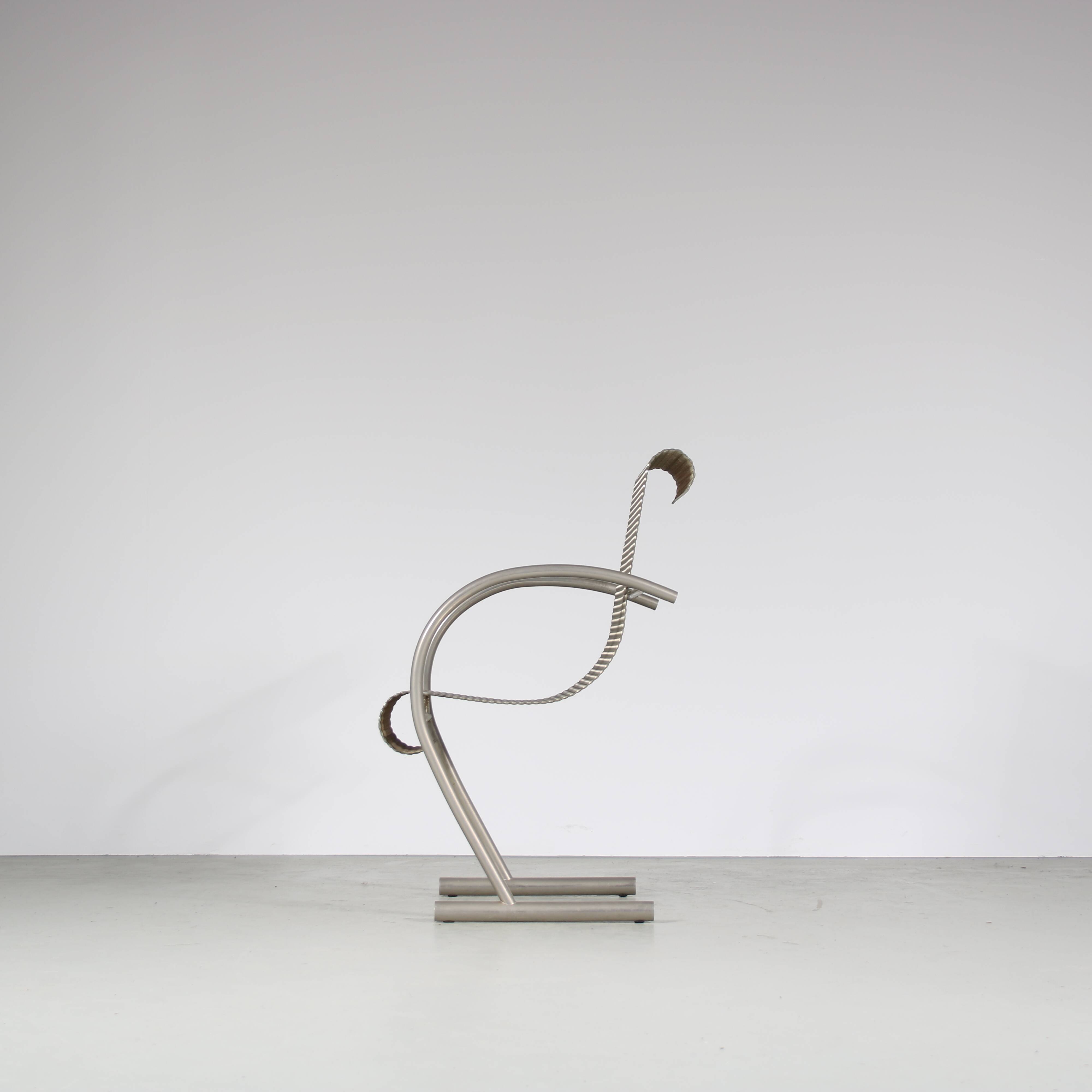 Chaise « Sing Sing » de Shiro Kuramata pour XO, France 1970