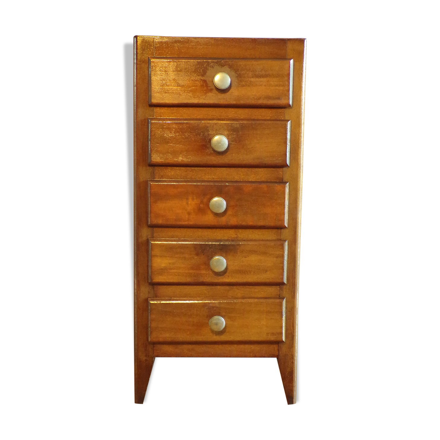 Chiffonnier vintage 5 tiroirs